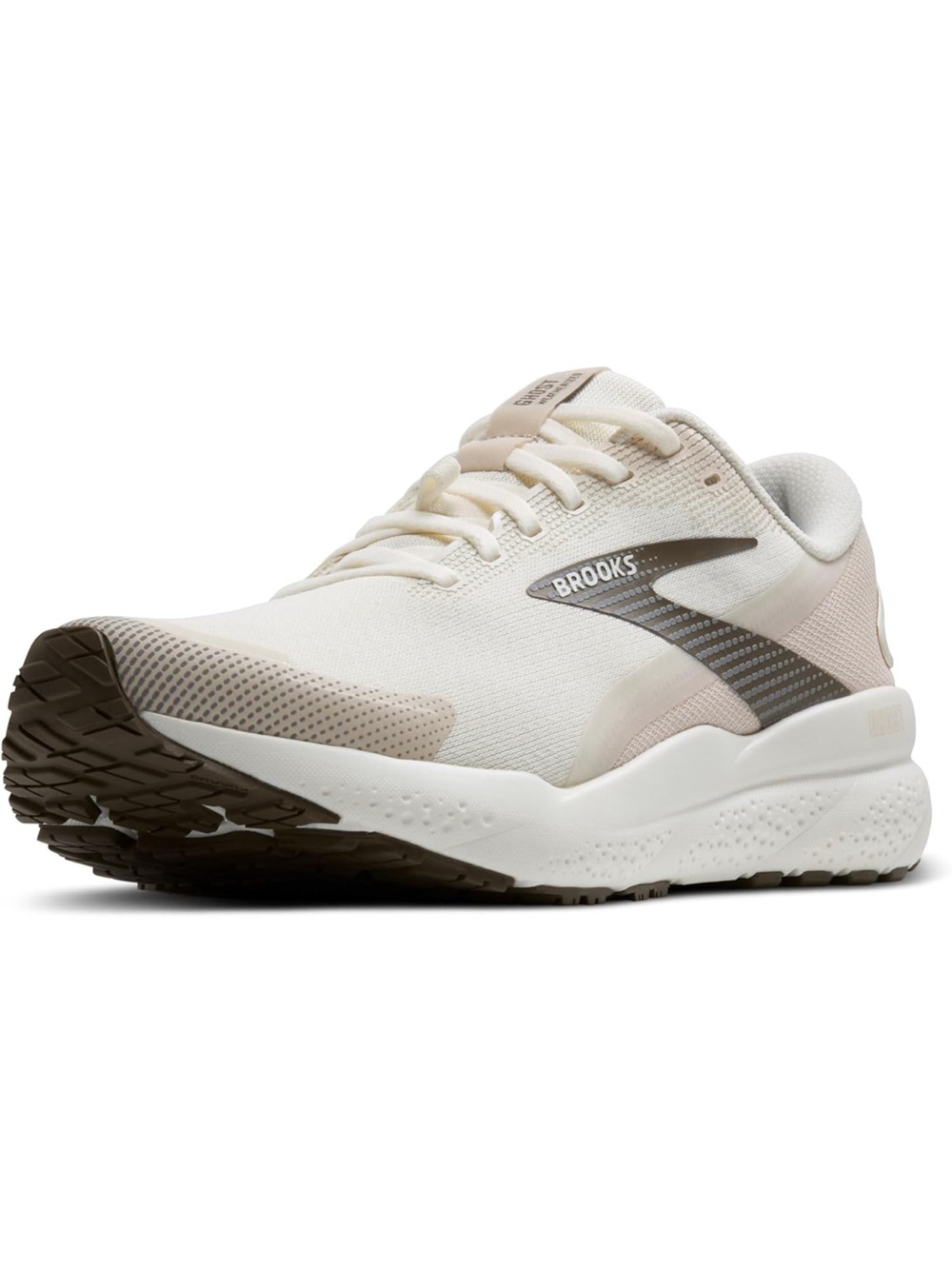 Brooks Ghost 16 Women’s Running Shoes - Almond Peach / Coconut / Falcon - Picture 2 of 6